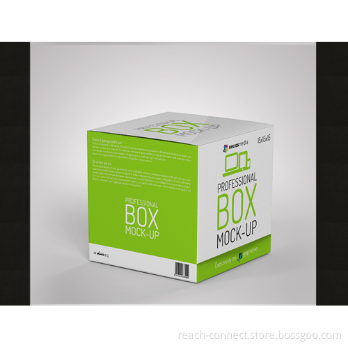 clear window paper box colofrul paper packaging box for your product